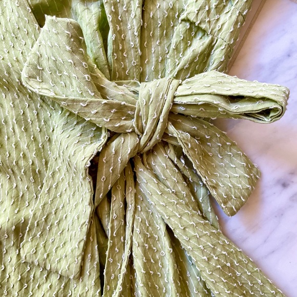 Ghospell (Asos) Green Wrap Dress, Large 💚💚 - Picture 3 of 6